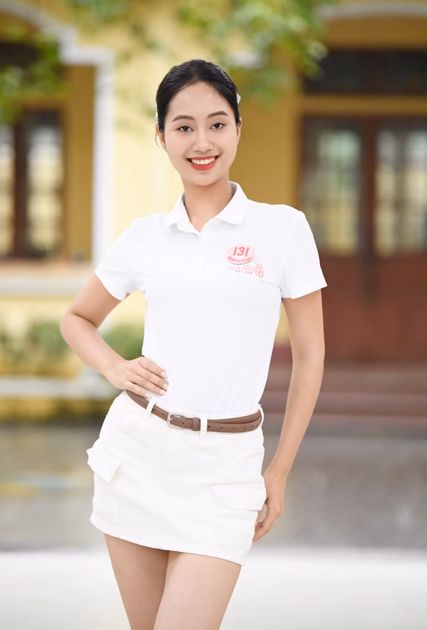 Thí sinh Nguyễn Mai Phương cho biết cô tiếp tục chăm sóc da, chờ cơ hội tỏa sáng sau thời gian trang điểm liên tục, chuẩn bị cho đêm chung kết Hoa hậu Việt Nam 2024 diễn ra tại Huế.