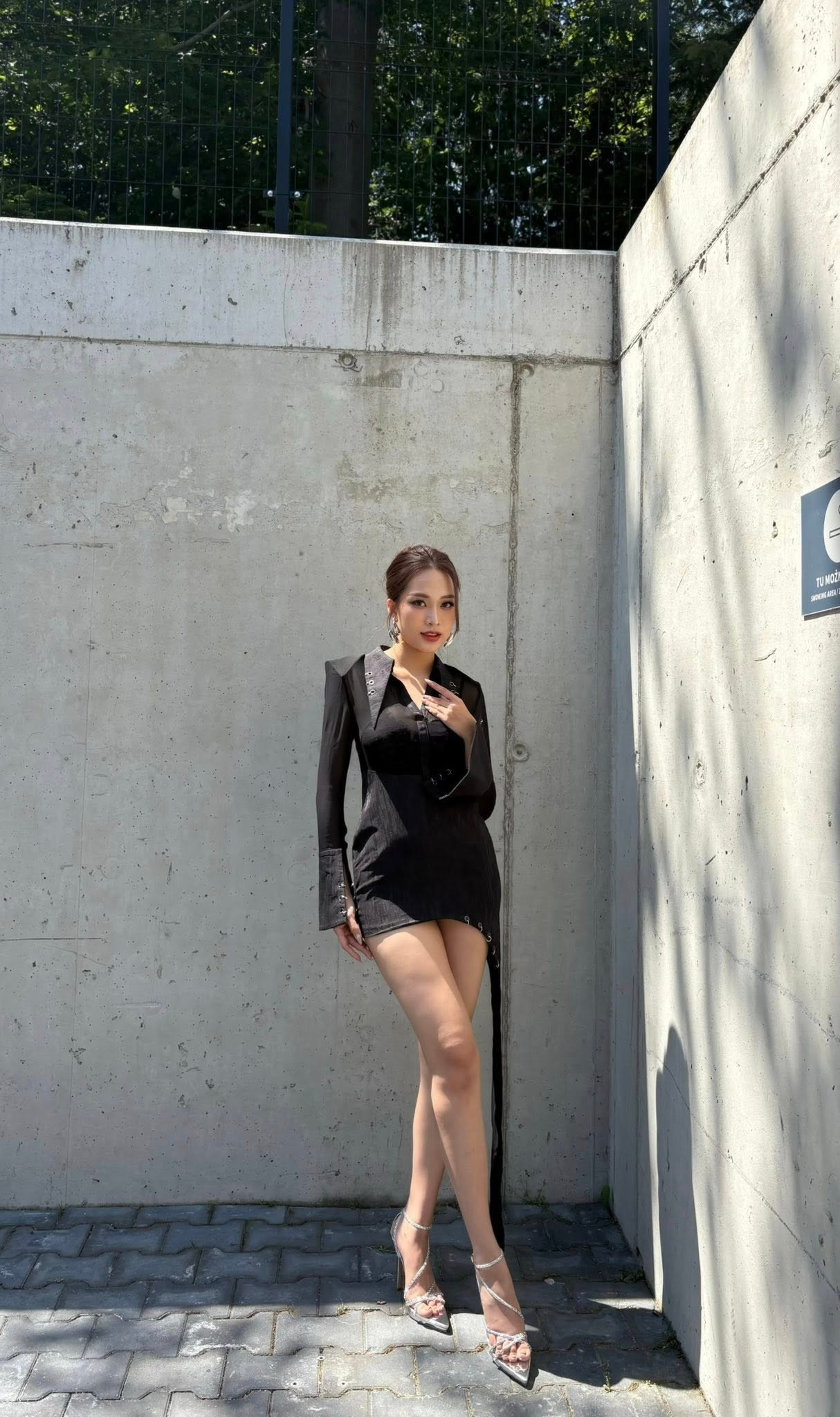 Hình ảnh Kỳ Duyên tại cuộc thi Hoa hậu Siêu quốc gia 2025.