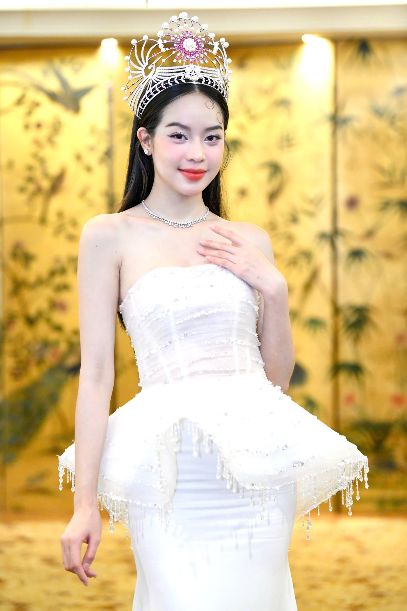 Chia sẻ về nhiệm kỳ sắp kết thúc, đương kim Hoa hậu Việt Nam 2022 nói cô nhẹ nhõm và mãn nguyện vì hoàn thành trọn vẹn nhiệm kỳ của mình.