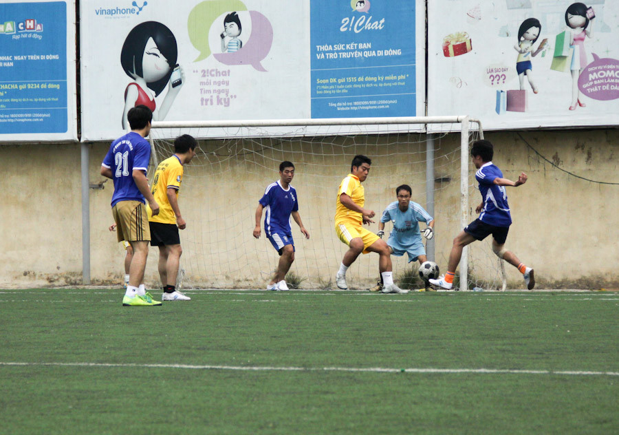 Kết thúc với tỷ số 4-1 nghiêng về đội 