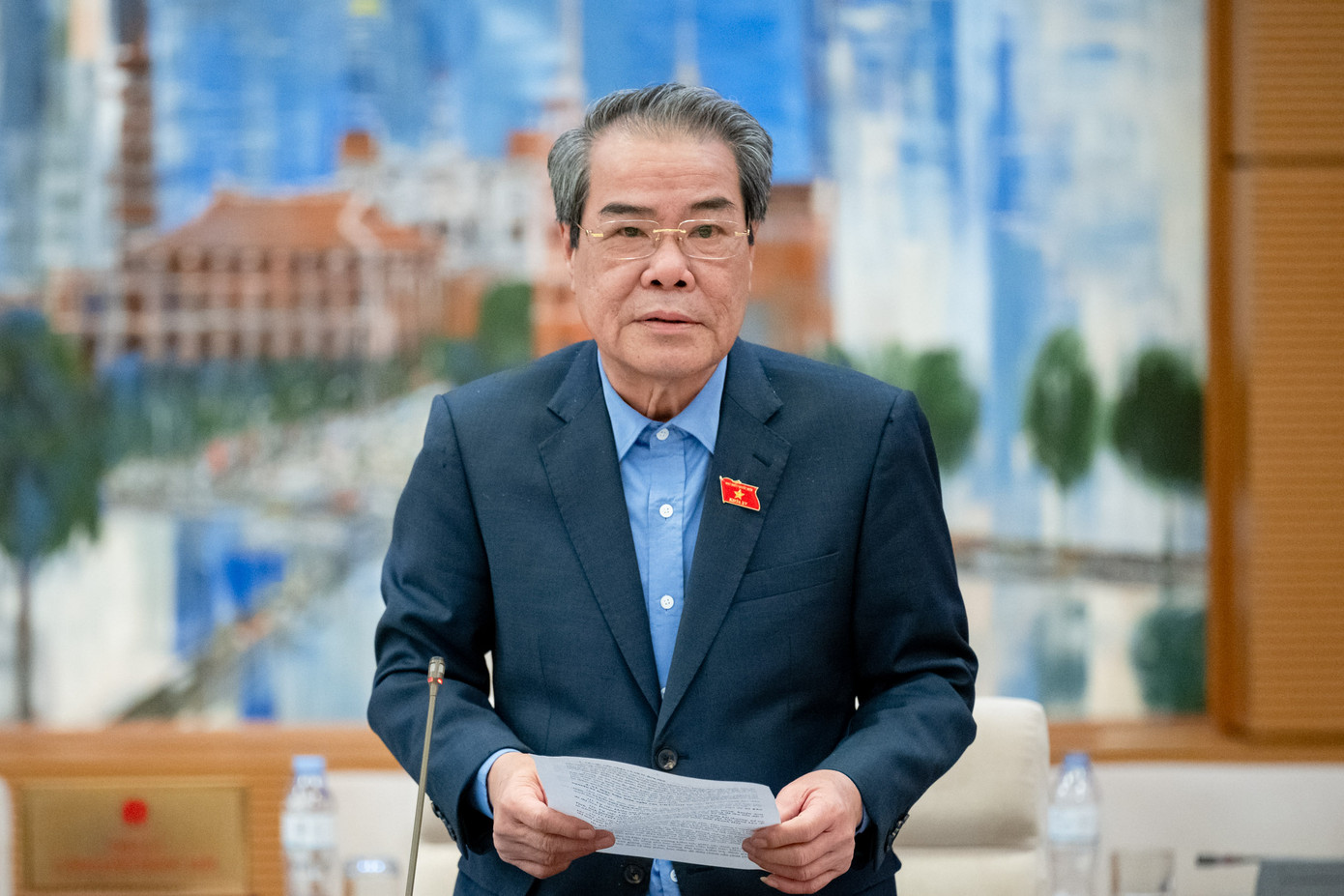 Chủ nhiệm Ủy ban Dân nguyện và Giám sát của Quốc hội Dương Thanh Bình. Ảnh: QH