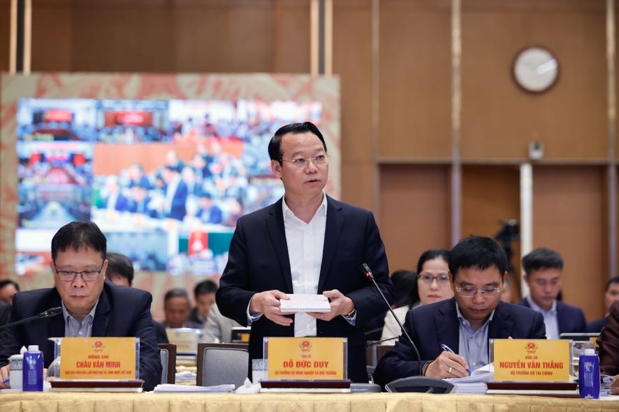 Bộ trưởng Bộ Nông nghiệp và Môi trường Đỗ Đức Duy.