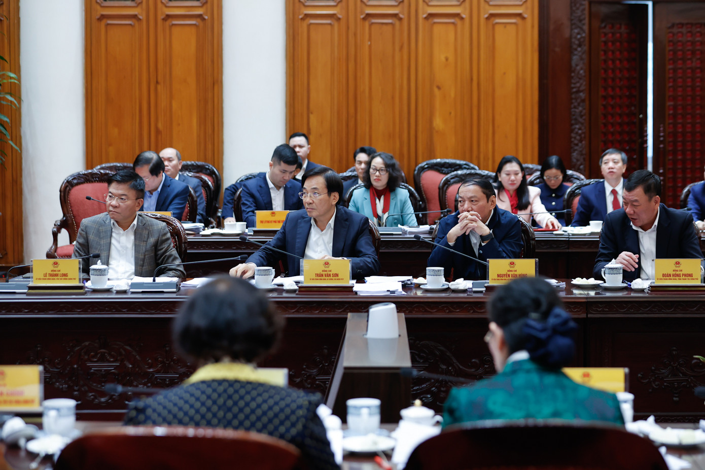 Ban Thường vụ Đảng ủy Chính phủ đã thảo luận xây dựng Chương trình kiểm tra, giám sát của Đảng ủy Chính phủ năm 2025. Ảnh: VGP/Nhật Bắc Ban Thường vụ Đảng ủy Chính phủ đã thảo luận xây dựng Chương trình kiểm tra, giám sát của Đảng ủy Chính phủ năm 2025. Ảnh: VGP/Nhật Bắc