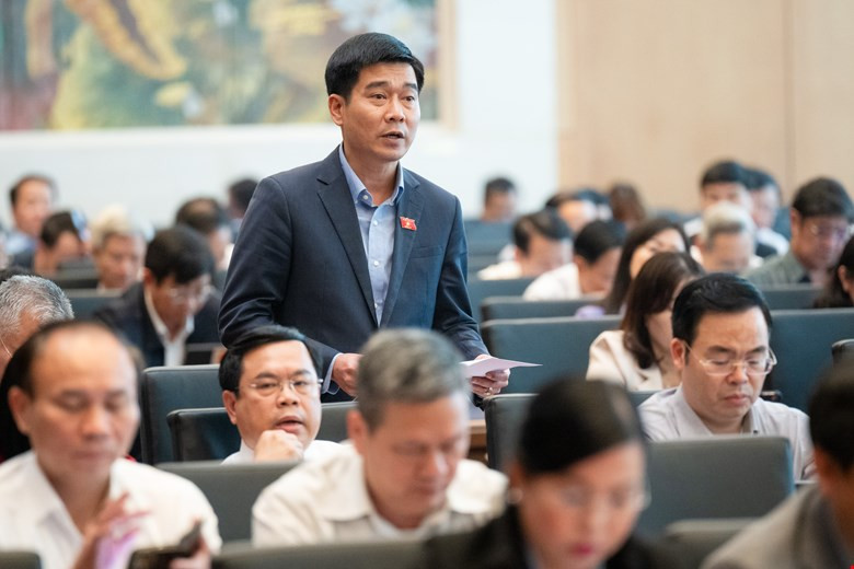 Đại biểu Lê Thanh Hoàn (đoàn Thanh Hóa). Đại biểu Lê Thanh Hoàn (đoàn Thanh Hóa).