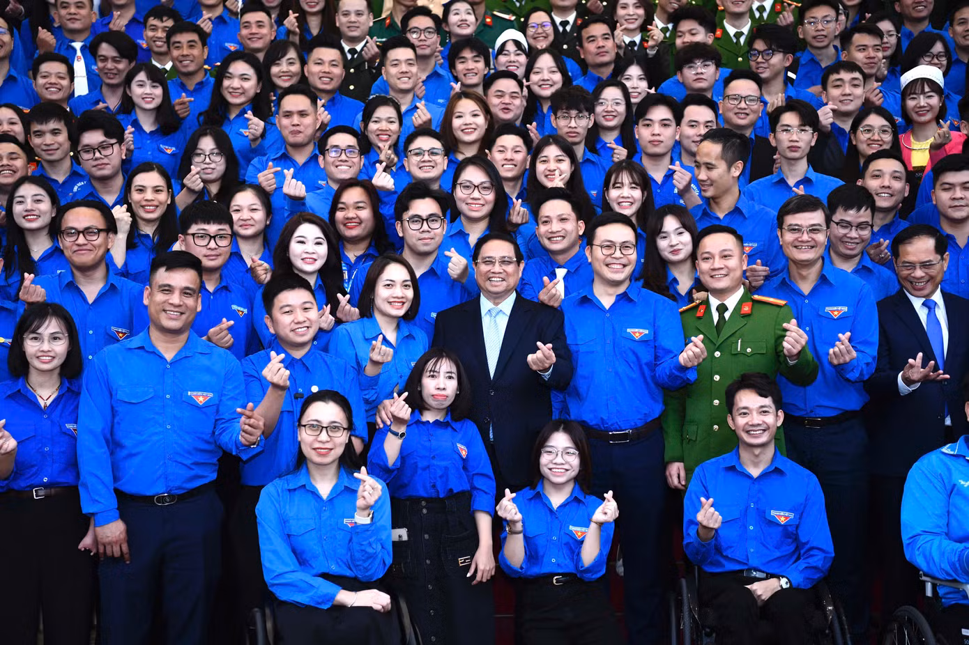 Thủ tướng Phạm Minh Chính và các đại biểu. Ảnh: Như Ý Thủ tướng Phạm Minh Chính và các đại biểu. Ảnh: Như Ý
