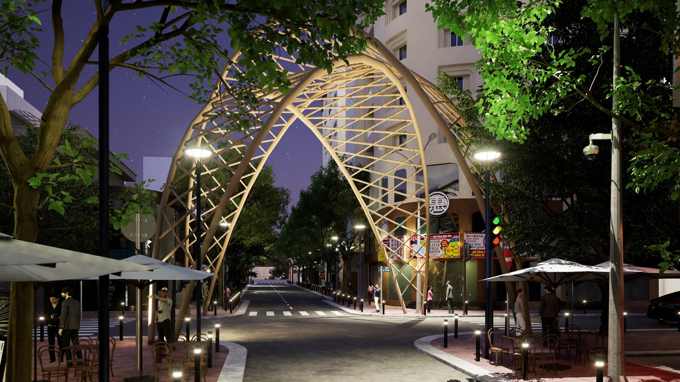 Tổng mức kinh phí triển khai thực hiện dự án dự kiến gần 30 tỷ đồng từ nguồn ngân sách và xã hội hóa. (Ảnh phối cảnh dự án: Sở GTVT TPHCM)