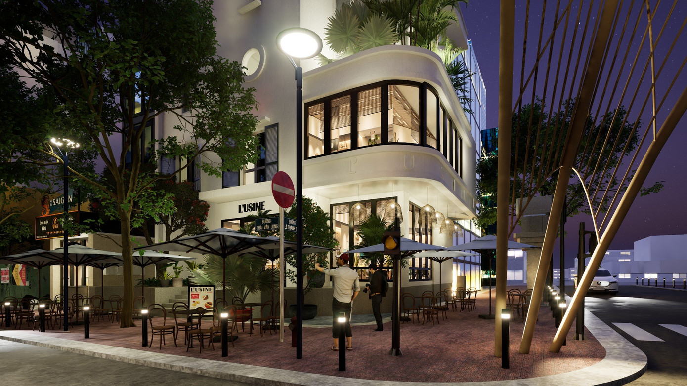 Sau cải tạo, bề rộng mặt đường sẽ thành 5m, bề rộng vỉa hè mỗi bên khoảng 5m. Mặt đường và vỉa hè đều được lát đá granite. (Ảnh phối cảnh dự án: Sở GTVT TPHCM)