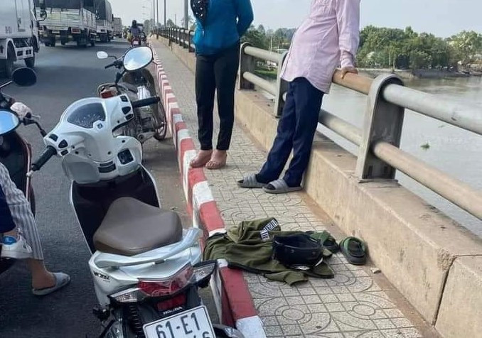 Chiếc xe máy của nạn nhân