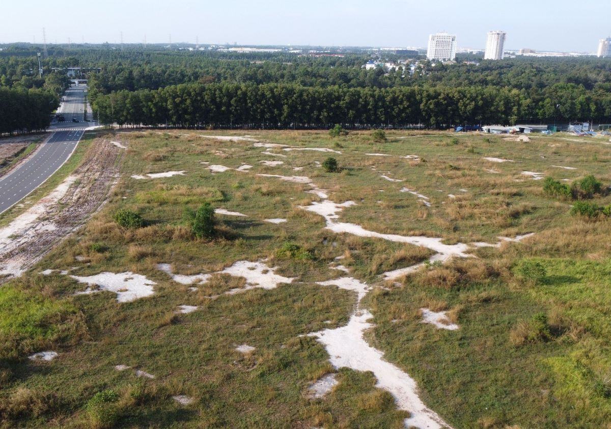 Khu đất được bỏ trống từ nhiều năm nay.