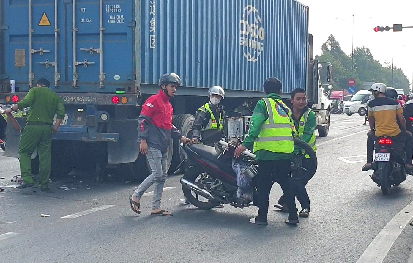 Hiện trường vụ tai nạn