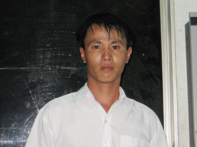 Đối tượng Nguyễn Văn Nam. Ảnh: Lê Nguyễn. Đối tượng Nguyễn Văn Nam. Ảnh: Lê Nguyễn