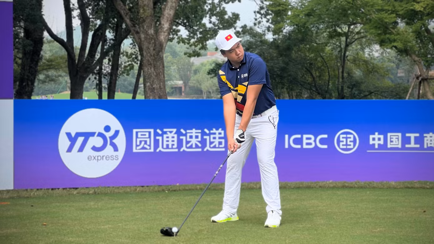 Khoác áo đội tuyển golf Quốc gia là niềm tự hào và vinh dự lớn đối với Đặng Minh.