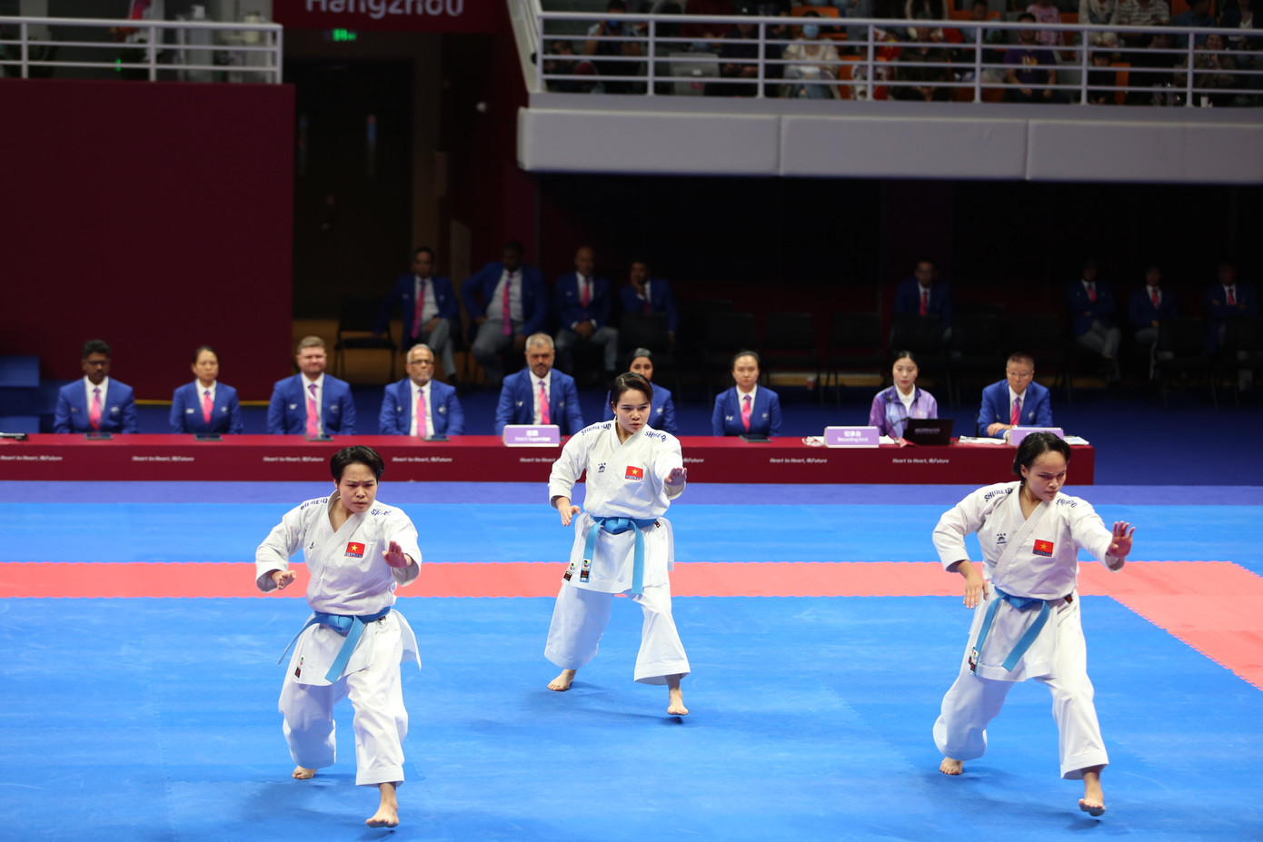 Asiad 19 ngày 6/10: Karate đem về HCV thứ 3 cho Việt Nam tại Asiad 19 ảnh 12