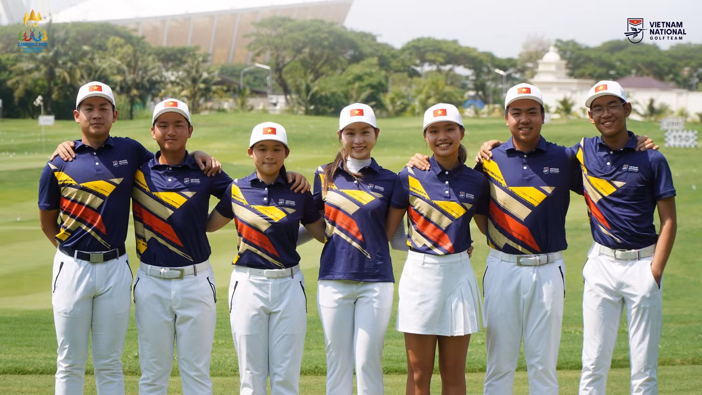 Khoác áo đội tuyển golf Quốc gia là niềm tự hào và vinh dự lớn đối với Đặng Minh.