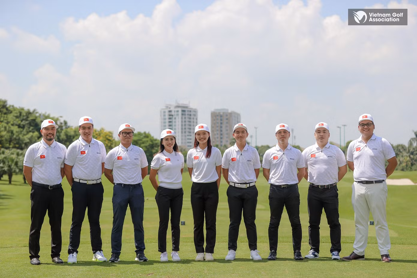 Khoác áo đội tuyển golf Quốc gia là niềm tự hào và vinh dự lớn đối với Đặng Minh.