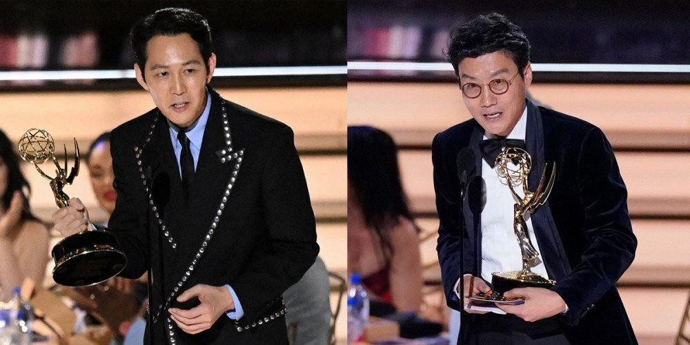 Đạo diễn Hwang Dong Hyuk và Lee Jung Jae làm nên lịch sử tại Emmy 2022. Đạo diễn Hwang Dong Hyuk và Lee Jung Jae làm nên lịch sử tại Emmy 2022.