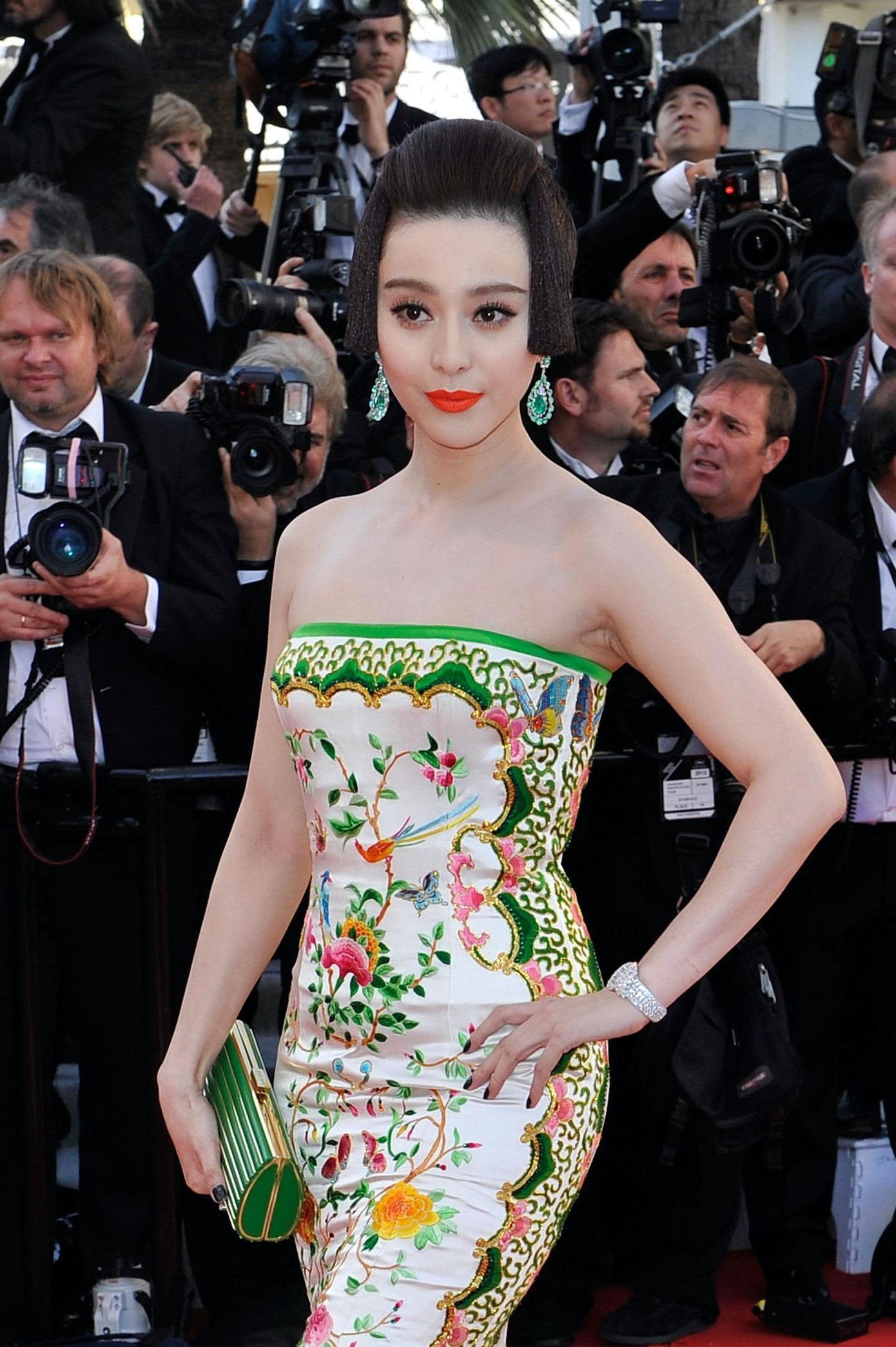 Phạm băng Băng tại LHP Cannes 2012. Ảnh: Getty Images. Phạm băng Băng tại LHP Cannes 2012. Ảnh: Getty Images.