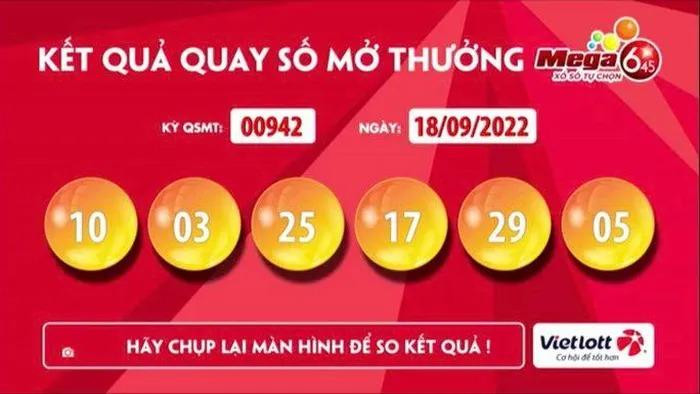 Bộ số may mắn trúng hơn 43 tỷ đồng.