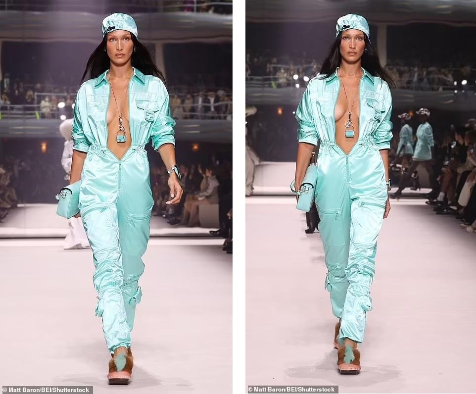 Hôm thứ Sáu (9/9), Bella Hadid trình diễn tại show thời trang của nhà mốt Fendi trong khuôn khổ Tuần lễ Thời trang New York. Được biết, Bella từng nhiều lần hợp tác với thương hiệu thời trang cao cấp Ý trong quá khứ và gần đây tiếp tục ký hợp đồng cho chiến dịch mùa thu 2022.