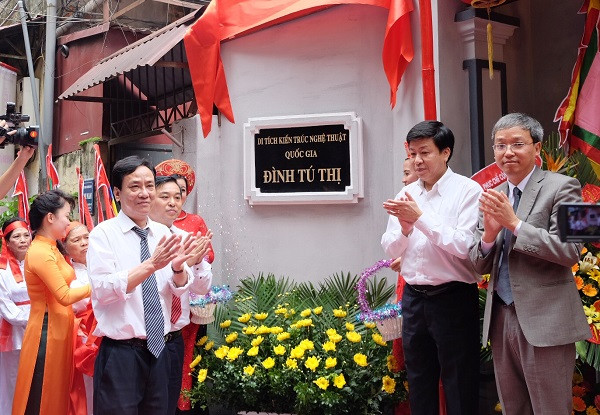 Đình Tú Thị được xếp hạng Di tích Quốc gia ảnh 1