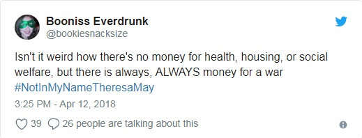 Cư dân mạng đồng loạt phản đối Anh cùng Mỹ không kích Syria ảnh 1