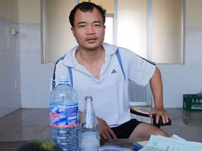 Mỗi ngày anh Đức uống khoảng 35 lít nước các loại và ăn rất nhiều dưa hấu