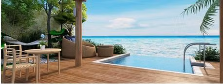 Không chỉ đầu tư vào lĩnh vực nhà ở, trung tâm thương mại, tập đoàn do ông Phạm Nhật Vượng làm chủ còn sở hữu nhiều khu bất động sản nghỉ dưỡng