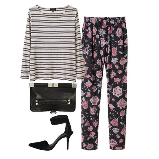 Nổi bật và phong cách cùng quần họa tiết hoa ảnh 5