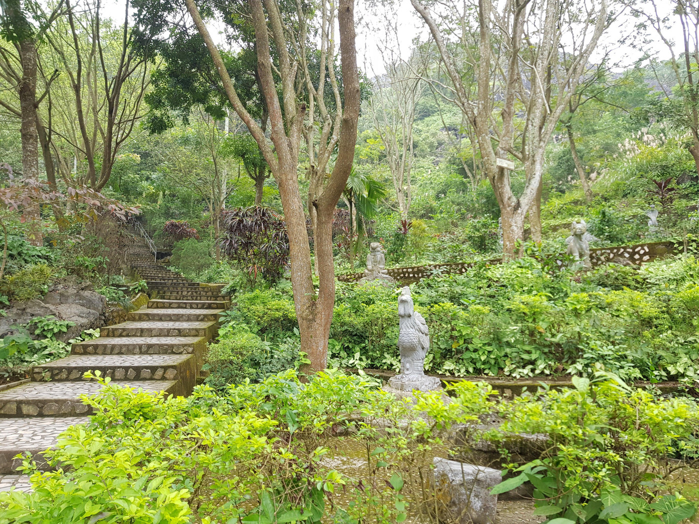 Đường lên Động Tiên Sơn đã được đầu tư