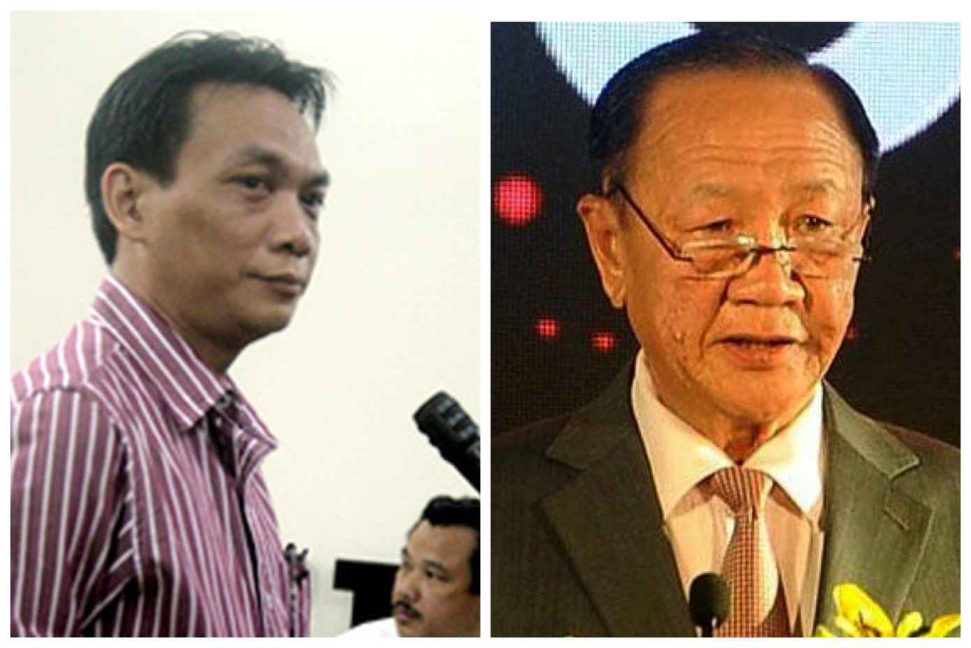 Bị can Nguyễn Đại Dương và bố vợ Nguyễn Văn Minh, cựu Chủ tịch TCT Bình Dương Bị can Nguyễn Đại Dương và bố vợ Nguyễn Văn Minh, cựu Chủ tịch TCT Bình Dương