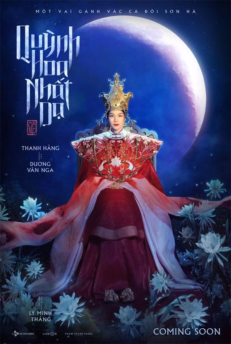Dù mới chỉ “nhá hàng” vài hình ảnh nhưng dự án “Quỳnh hoa nhất dạ” đã vấp phải tranh cãi vì trang phục giống với Trung Quốc