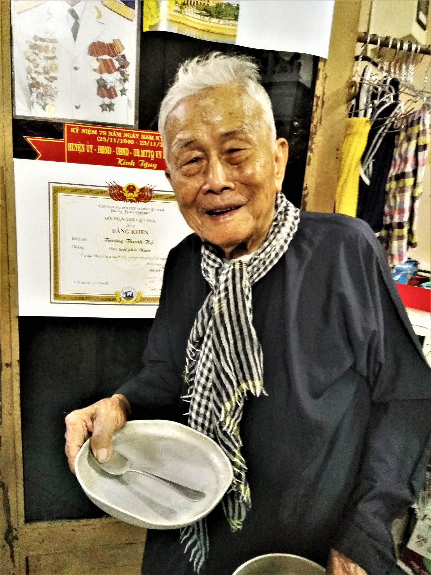 Bác Hỷ và những kỷ vật thời chiến tranh