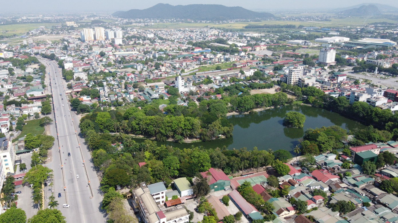 Một góc dự án quy hoạch Hồ Thành.