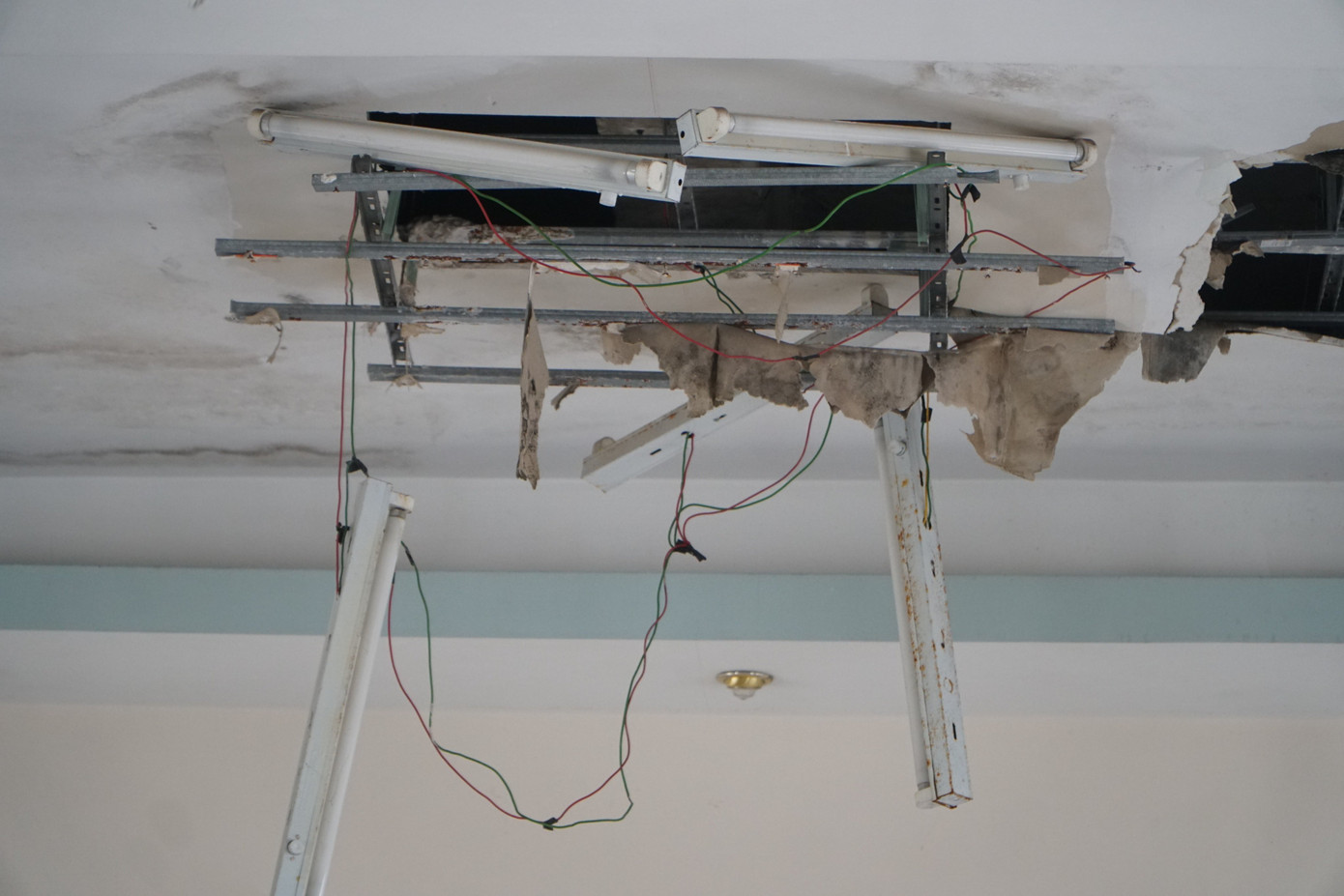 Bên trong phòng làm việc của Đài Phát thanh và Truyền hình Thanh Hoá (cũ).