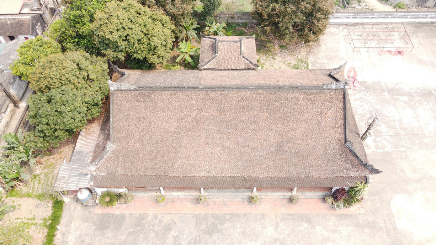 Một góc làng Động Bồng, xã Hà Tiến, huyện Hà Trung.