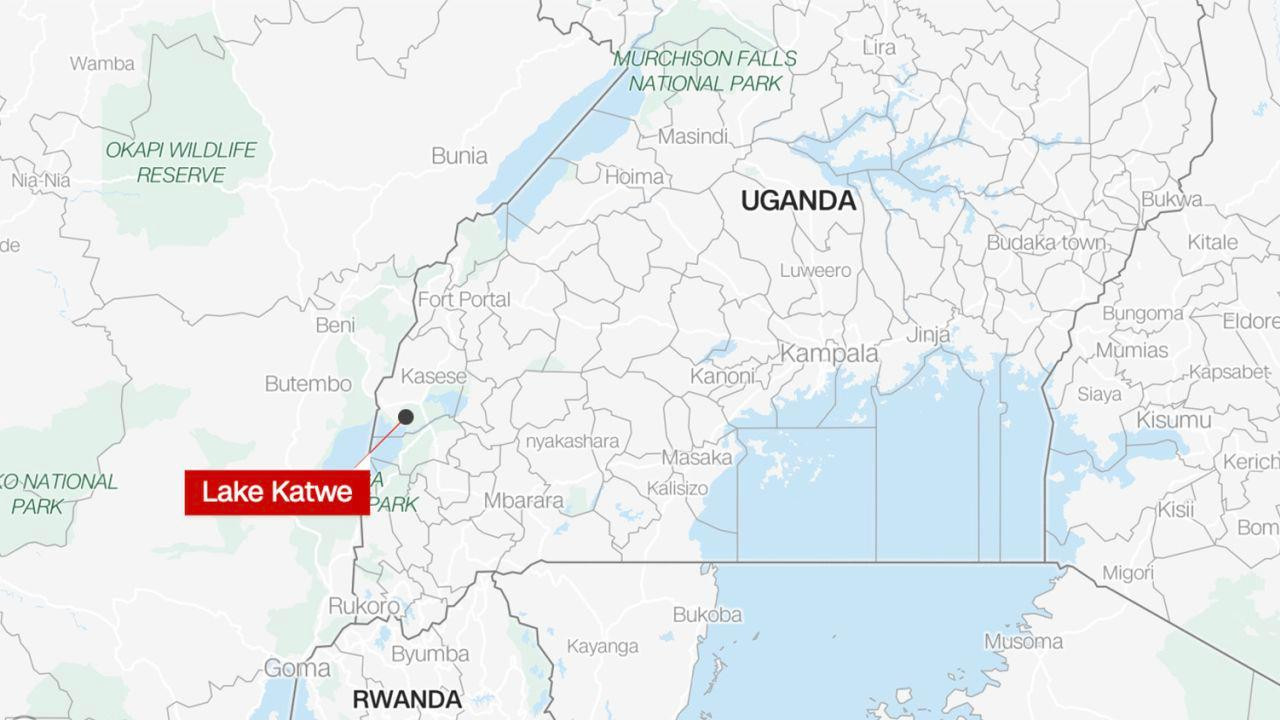 Hồ Katwe, nơi cậu bé bị hà mã tấn công Hồ Katwe, nơi cậu bé bị hà mã tấn công