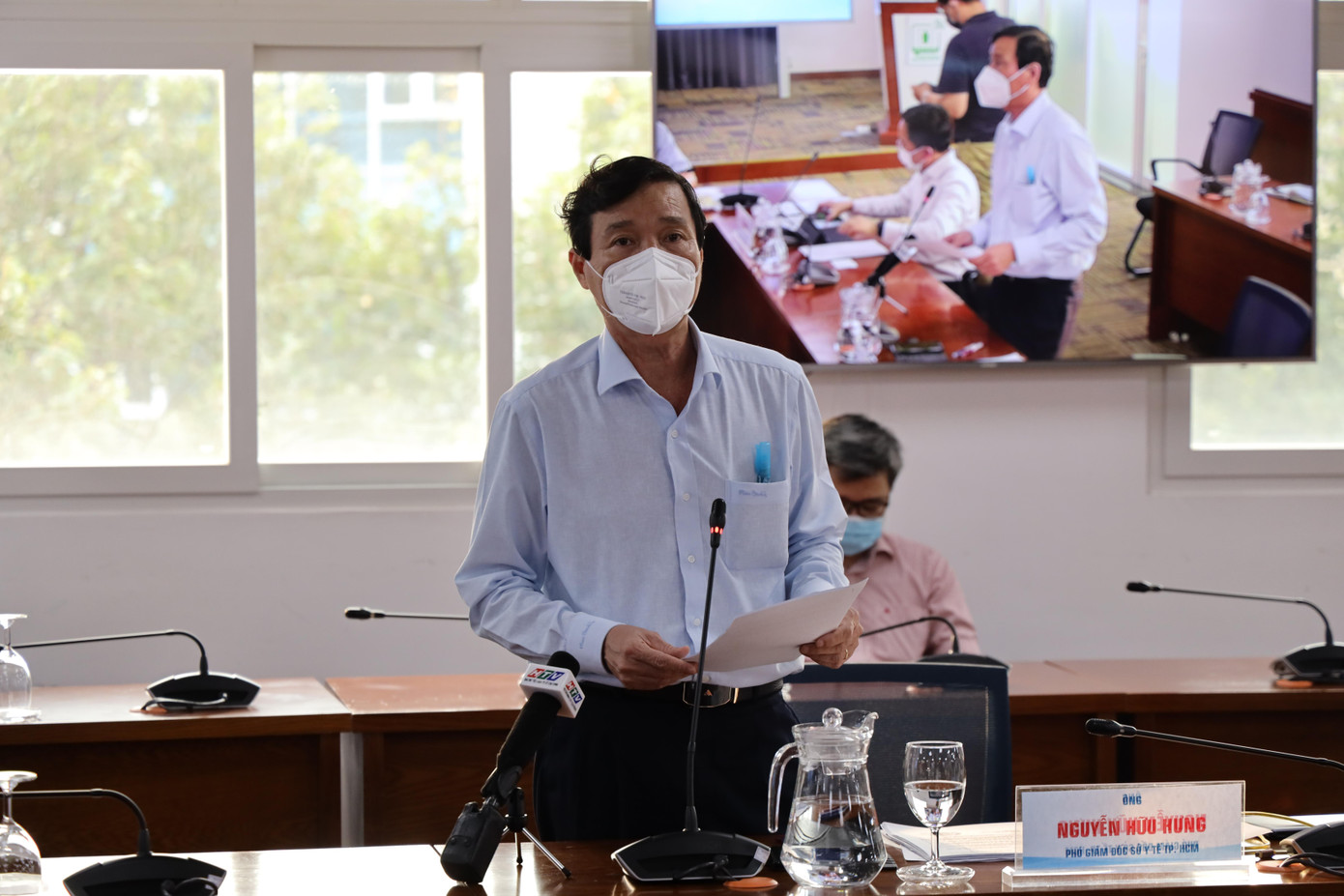 Phó giám đốc Sở Y tế TPHCM Nguyễn Hữu Hưng Phó giám đốc Sở Y tế TPHCM Nguyễn Hữu Hưng