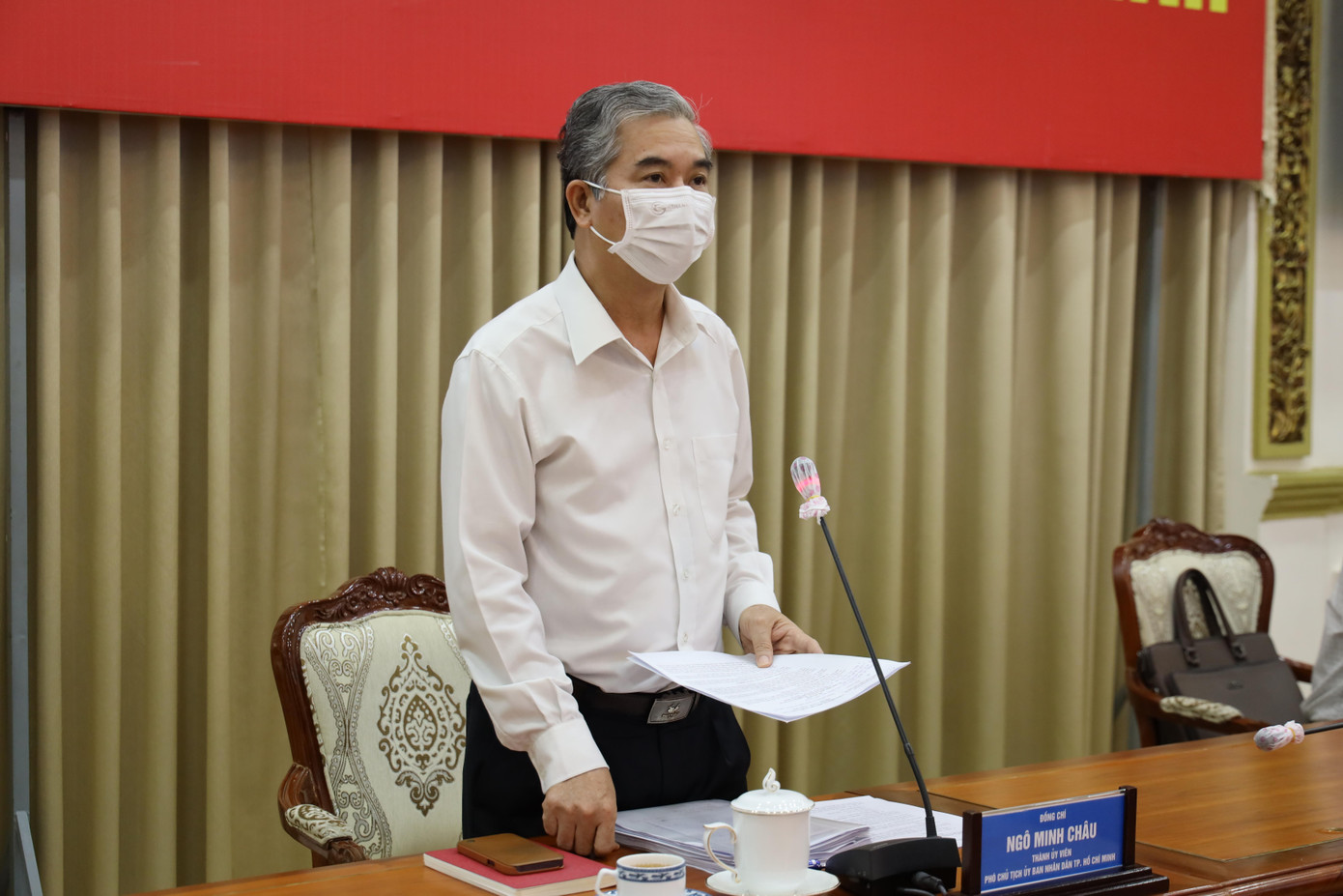 Phó Chủ tịch UBND TPHCM Ngô Minh Châu