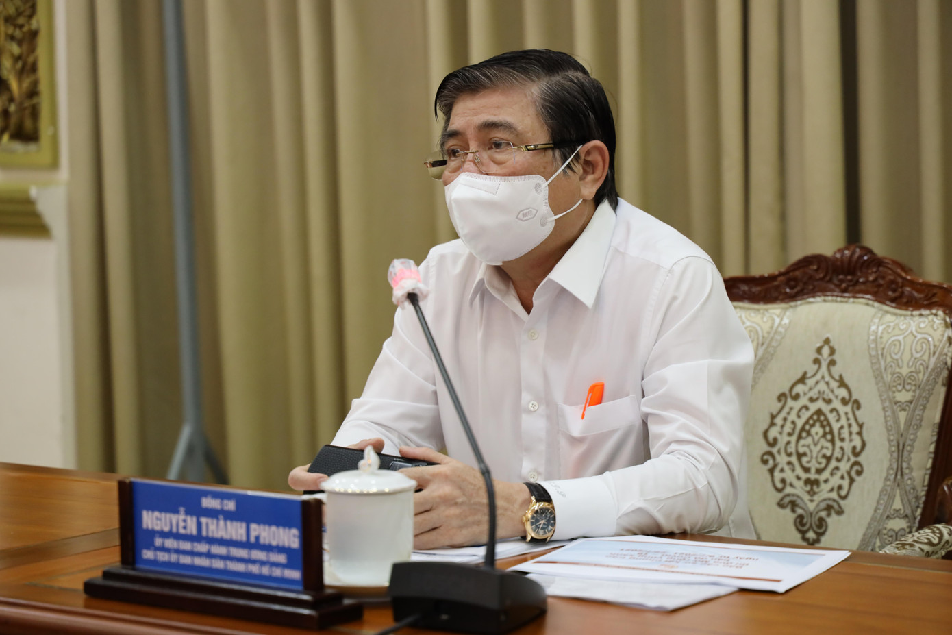 Chủ tịch UBND TPHCM Nguyễn Thành Phong