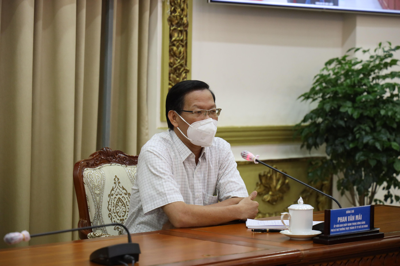 Phó Bí thư thường trực Thành ủy TPHCM Phan Văn Mãi Phó Bí thư thường trực Thành ủy TPHCM Phan Văn Mãi