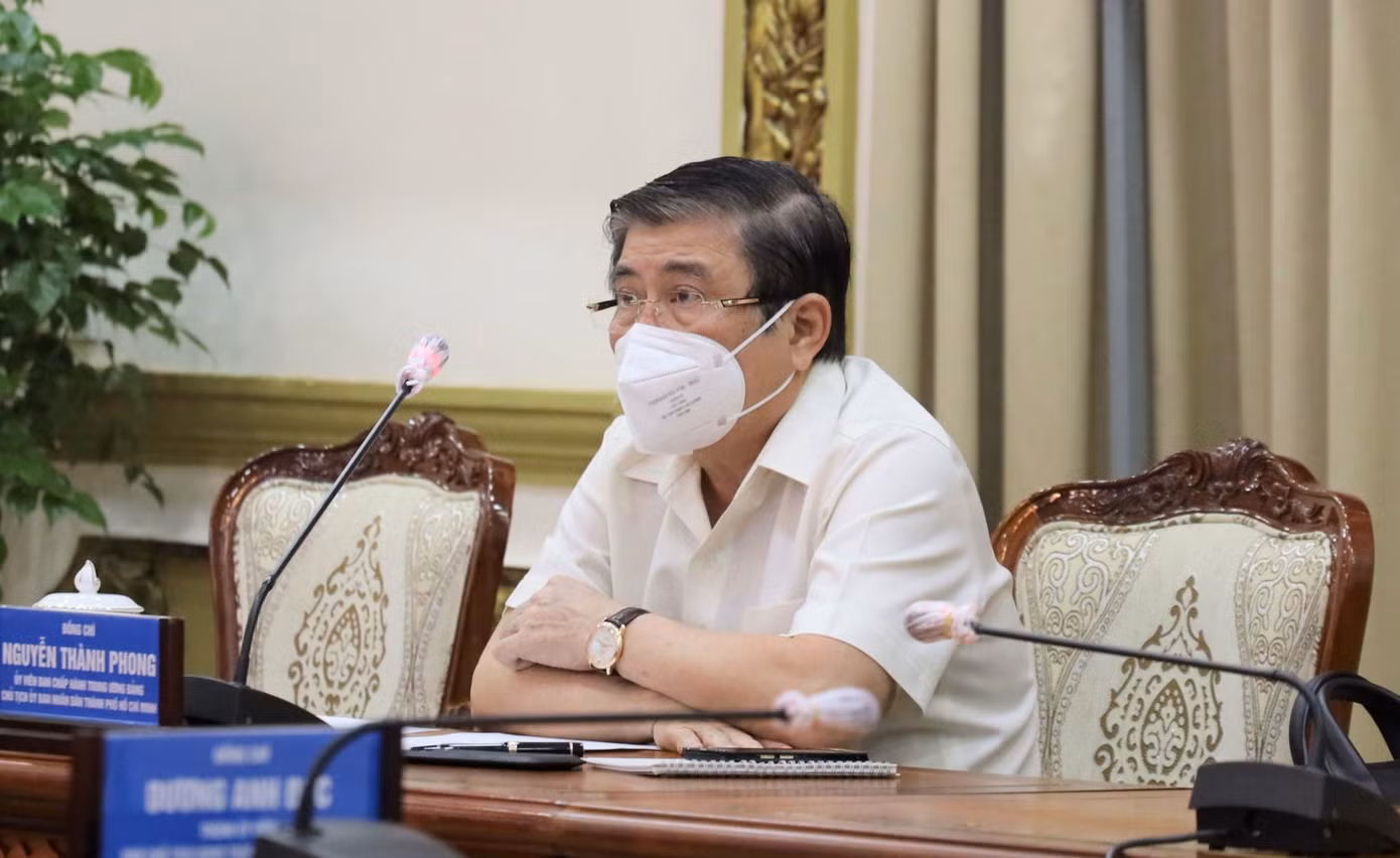 Chủ tịch UBND TPHCM Nguyễn Thành Phong Chủ tịch UBND TPHCM Nguyễn Thành Phong