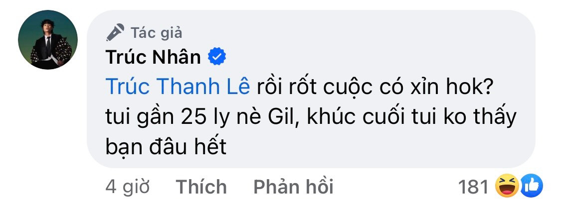 Gil Lê cũng nằm trong danh sách những cái tên biến mất "bí ẩn" trong buổi tiệc. Gil Lê cũng nằm trong danh sách những cái tên biến mất "bí ẩn" trong buổi tiệc.