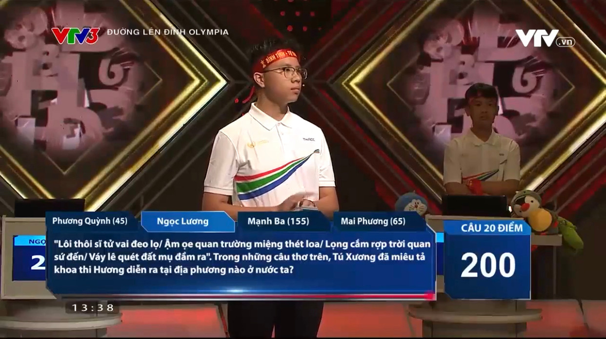 Phong thái bình tĩnh của Ngọc Lương ghi điểm trong mắt khán giả.