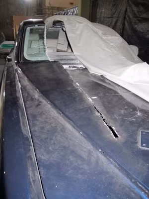 Vết xẻ doch trên thân Rolls-Royce Phantom
