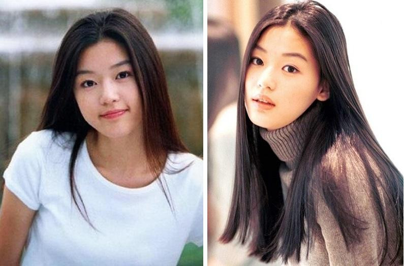 Jun Ji Hyun được ca tụng là &quot;Tình đầu quốc dân&quot; sau bộ phim Cô nàng ngổ ngáo (2001). Thời điểm đó, nữ diễn viên mới 20 tuổi, mang vẻ đẹp trong trẻo, tinh khôi khiến khán giả xao xuyến. Ảnh: AllKpop.