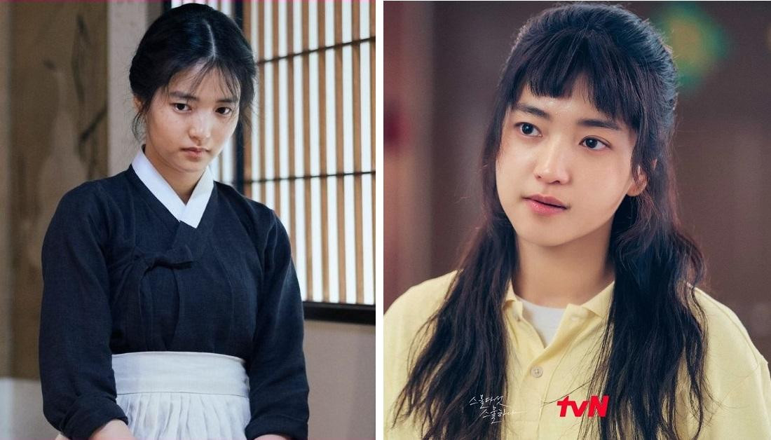 Kim Tae Ri không thuộc kiểu mỹ nhân đẹp khiến người đối diện phải thốt lên. So với những người đẹp trên, cô trở thành &quot;tình đầu&quot; muộn hơn. Tuy nhiên, cô cuốn hút bởi tính cách táo bạo và hài hước. Năm 2022, Kim Tae Ri gây ấn tượng với vai kiếm thủ ngay thẳng, giàu lòng trắc ẩn và nhiệt huyết trong Tuổi 25, tuổi 21. Ảnh: AllKpop.