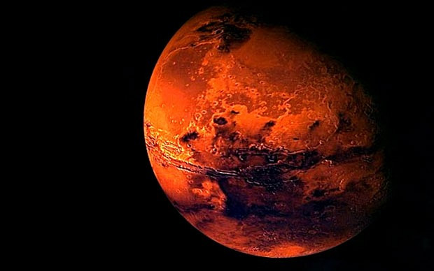 Sao Mộc và sao Kim sẽ cùng hội tụ vào đêm 14-3. Ảnh: TG