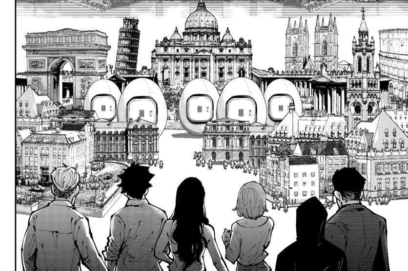 Arisu một lần nữa mắc kẹt vào thế giới Borderland. Arisu một lần nữa mắc kẹt vào thế giới Borderland.