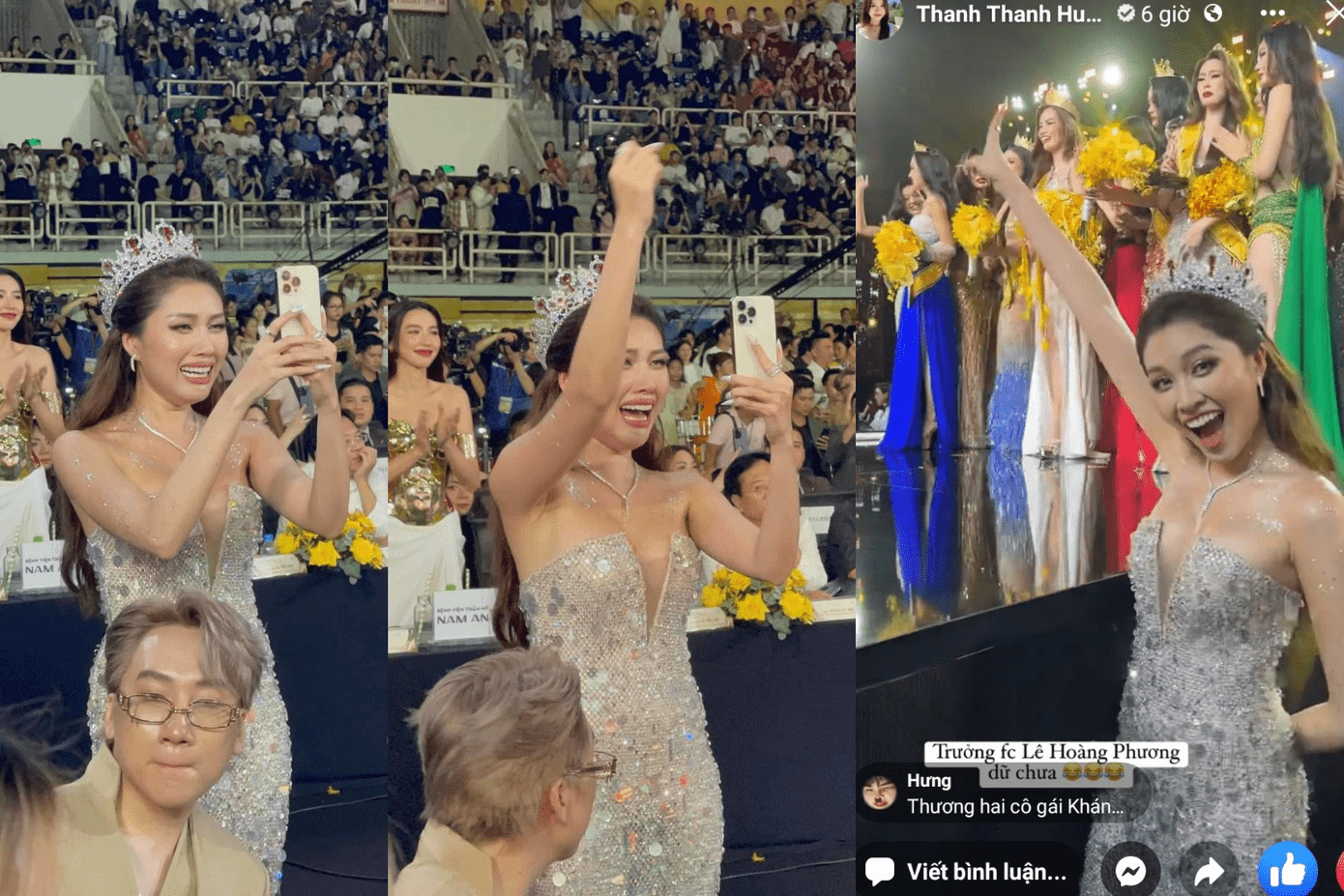 Thanh Thanh Huyền là người em thân thiết của Hoàng Phương vì cả hai cùng quê Khánh Hòa.