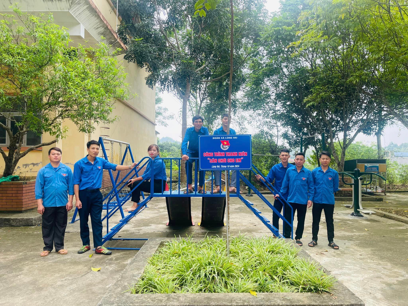 Ảnh: Đoàn thanh niên xã Lùng Vai